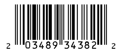 UPC-A Barcode Font Sample